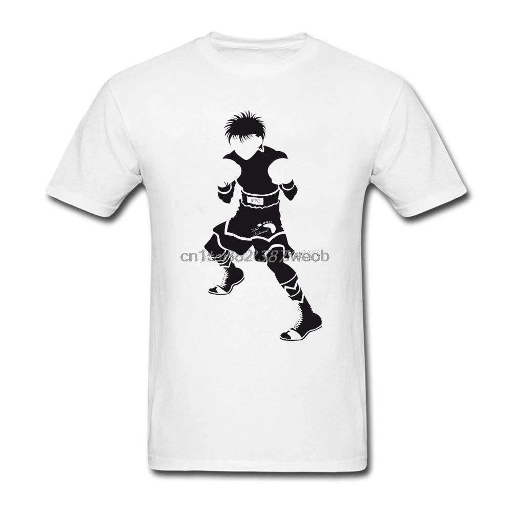 Hajime No Ippo футболка Xxxl с коротким рукавом на заказ Мужская одежда Pp Пара Хлопок Crewneck