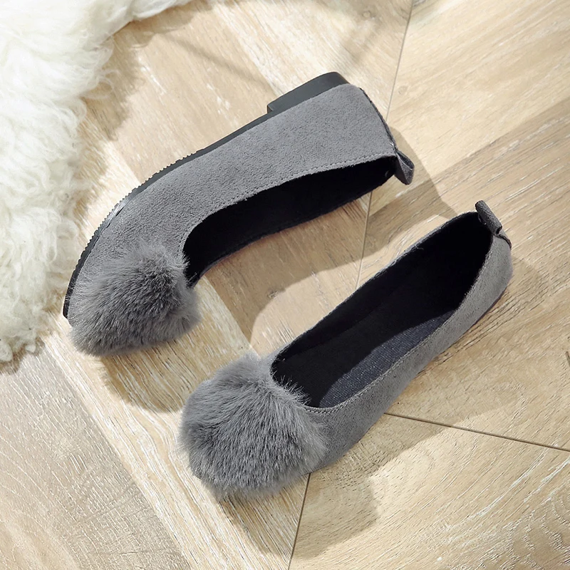 

2020 New Spring Flats Women Office Shoes Loafers Patent Shallow Footwear Female Flock Women Flats Thick Sole Loafer U19-81