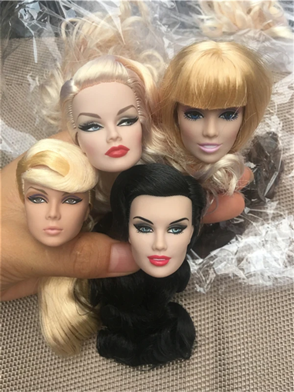 Коллекционная редкая голова куклы модные королевские головы для макияжа