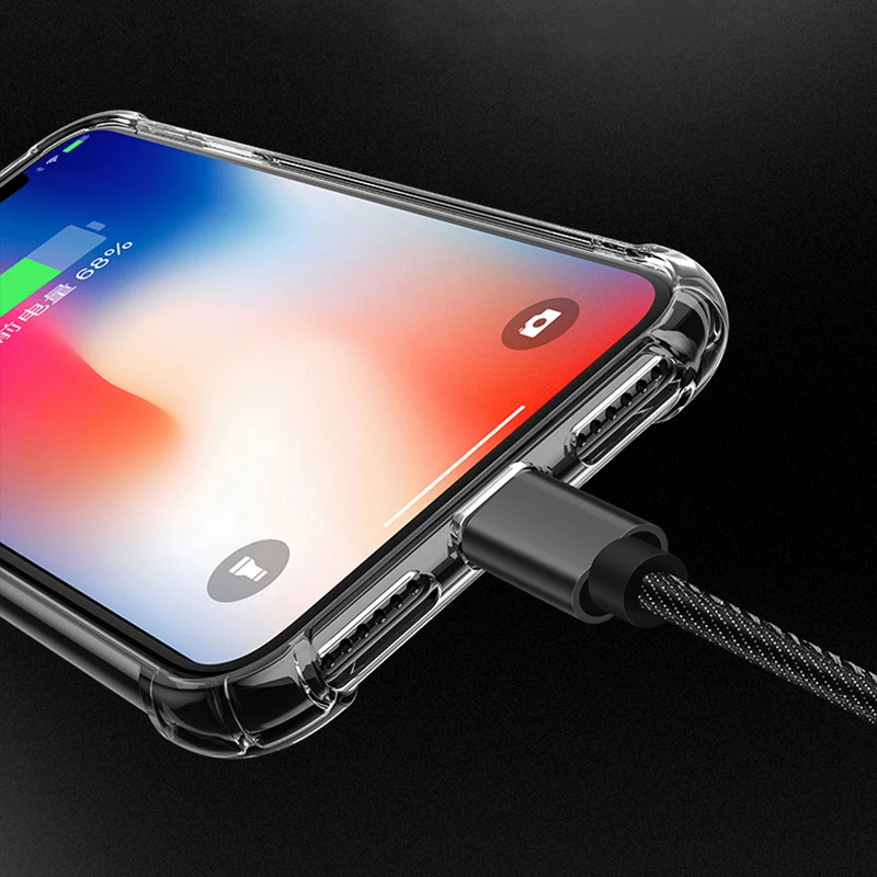 Clear Silicone Soft Phone Case For iPhone 11 Pro Xs Max XR X 6 s 6s 7 8 Plus 6Plus 6sPlus 7Plus 8Plus Shockproof TPU Back Cover |