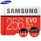 SAMSUNG EVO карта памяти Micro SD, 128 ГБ, 64 ГБ, 32 ГБ, 512 ГБ, 256 ГБ, 128 ГБ