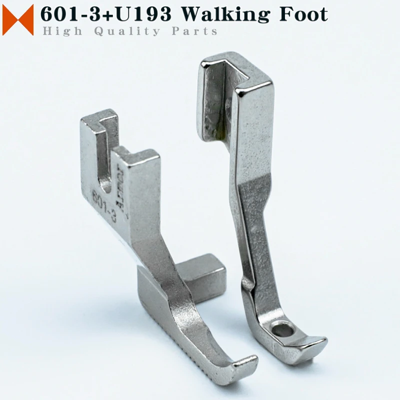 

601-3 / U193 Left Toe Edge Stitching Zipper Walking Foot Fit Leather DY Sewing Machine Juki DU-141, DU-1181, Consew 205RB