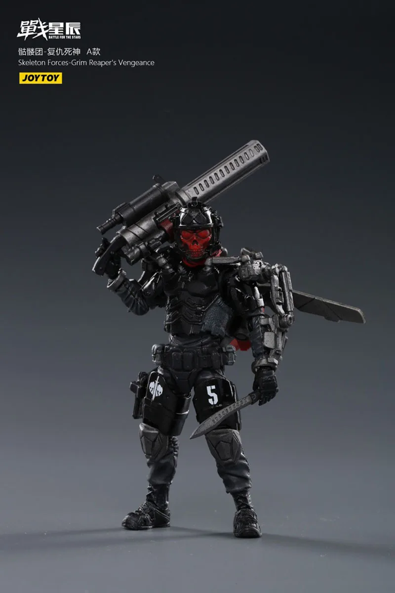 

JOY TOYS 1/18 Scale Skeleton Forces-Grim Reaper's Vengeance JT1132/JT1149/JT1156 Action Figure Model For Fans Collection