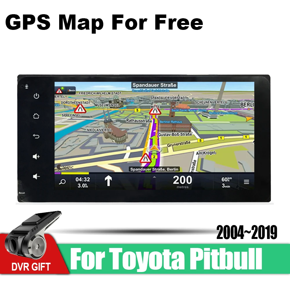 Автомобильный мультимедийный плеер ZaiXi с gps для Toyota Pitbull Box 2004 ~ 2019 автомагнитола