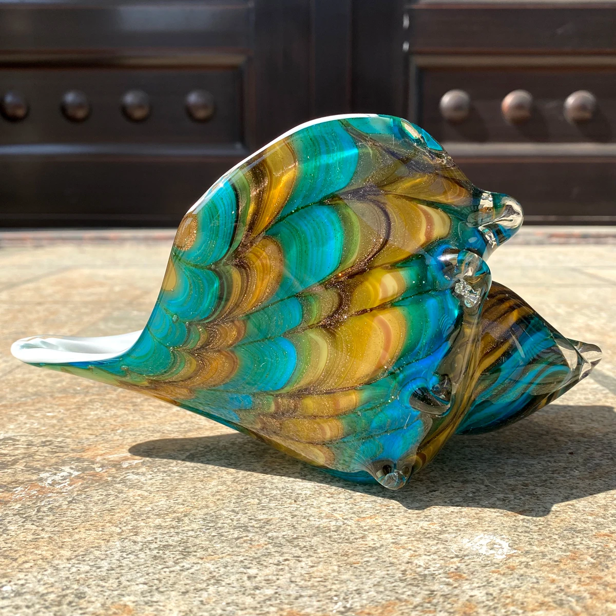 Рождественский подарок ручная выдувная Гальса ракушка статуэтки скульптура