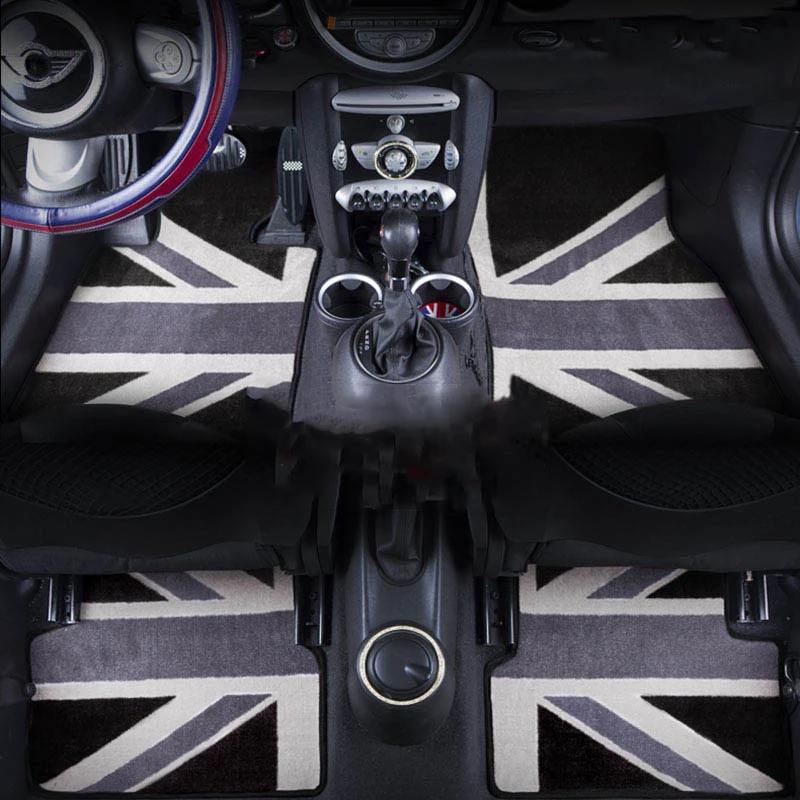 Коврики для автомобиля Нескользящие напольные коврики Mini Cooper F60 R55 R56 аксессуары