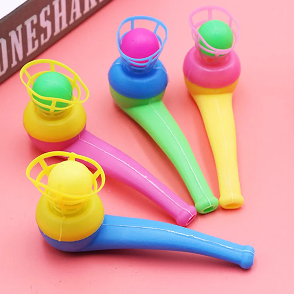 

Funny Pipe Ball Toys For Kids Classic Retro Traditional Plastic Suspension Blowing Ball Children Toy Magic Favors Boy Girl Gift