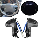 Высококачественный кнопочный переключатель управления звуком на руль для TOYOTA HILUX  COROLLA CAMRY HIGHLANDER 84250-06180carbonfiber