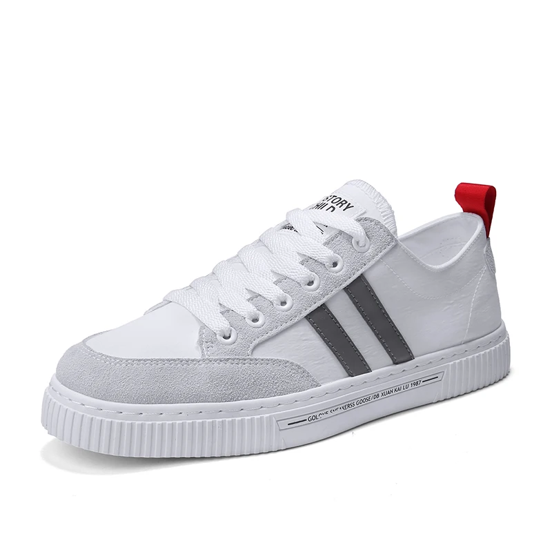 

Текстильные мужские туфли KICKQZQP 2020, Студенческая Повседневная обувь с мягкой подошвой, удобная мужская обувь, дышащие Прогулочные кроссовки...