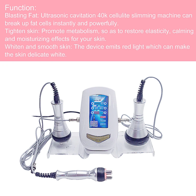40k антицеллюлитный аппарат RF отрицательная машина для похудения тела устройство