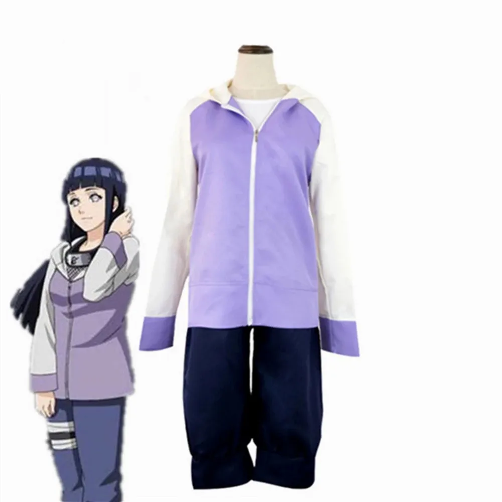 

Аниме Hyuga Hinata Shippuden куртка поколения Женский карнавальный костюм униформа на Хэллоуин