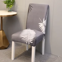 dining room chair covers spandex fabric stretch removable short parsons kitchen chair covers protector for home hotel ceremony