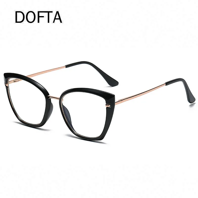 

BENZEN анти-синие компьютерные очки женские металлические + TR 90 ретро очки оправа Женская мода кошачий глаз оправа для очков 5556