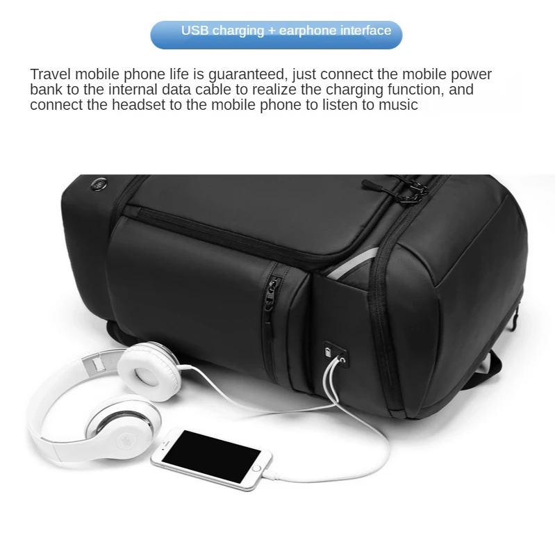 Multifunctional Backpack Outdoor Sports Bag Men's Large Capacity Mountaineering