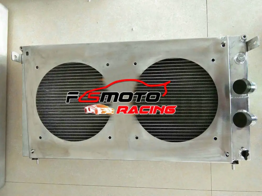 62 мм с наружной резьбой Алюминий радиатора и кожух вентиляторы Феррари DeTomaso Pantera