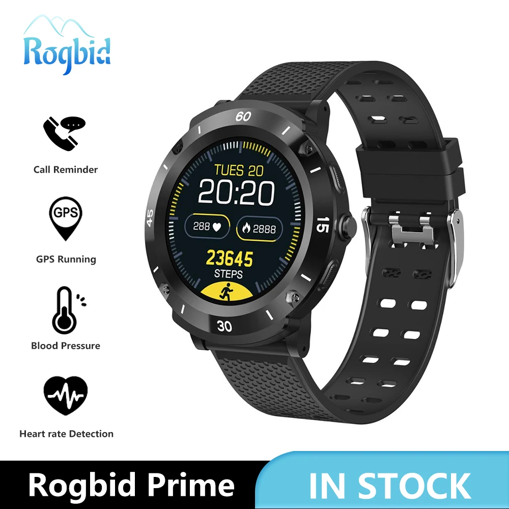 Умные часы Rogbid Prime для мужчин и женщин водонепроницаемые спортивные Смарт с