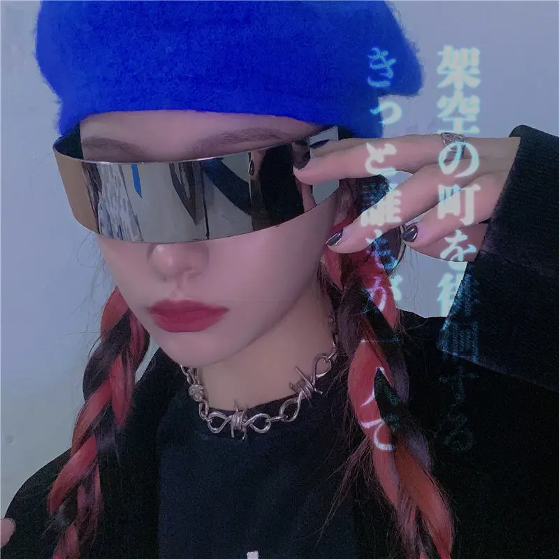 Винтажные очки в стиле панк Future Technology крутые мужские и женские для косплея