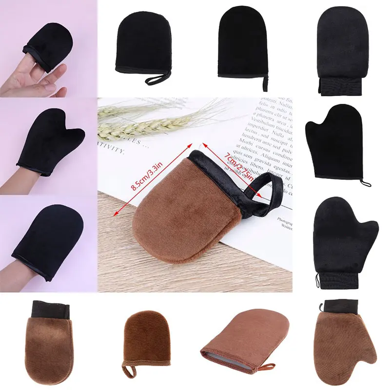 

Reusable Body Self Tan Applicator Tanning Gloves Cream Lotion Mousse Body Cleaning Glove Self Body Cleaning Glove