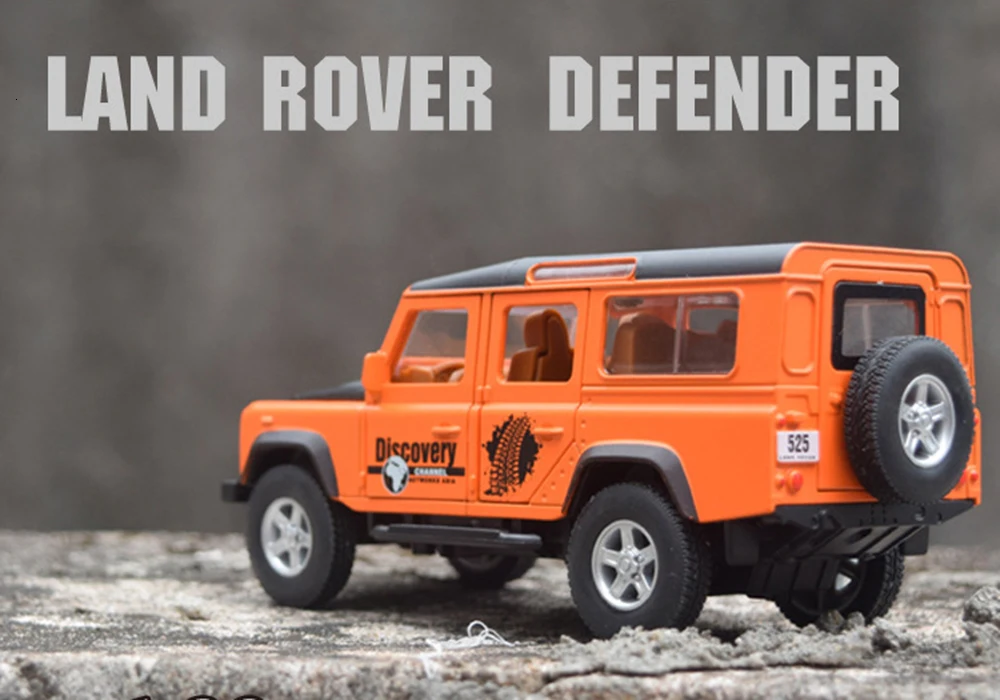 1:36 Land Rover Defender Vehicles Hot Wheel автомобильный металлический тренажер литой под давлением игрушечная модель
