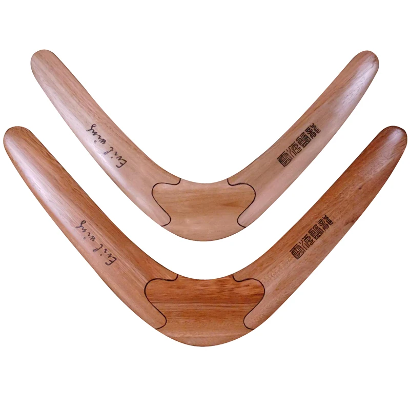 Ручной Работы Деревянный бумеранг Открытый Детский Взрослый самолет игрушки родитель-ребенок интерактивные игрушки на открытом воздухе