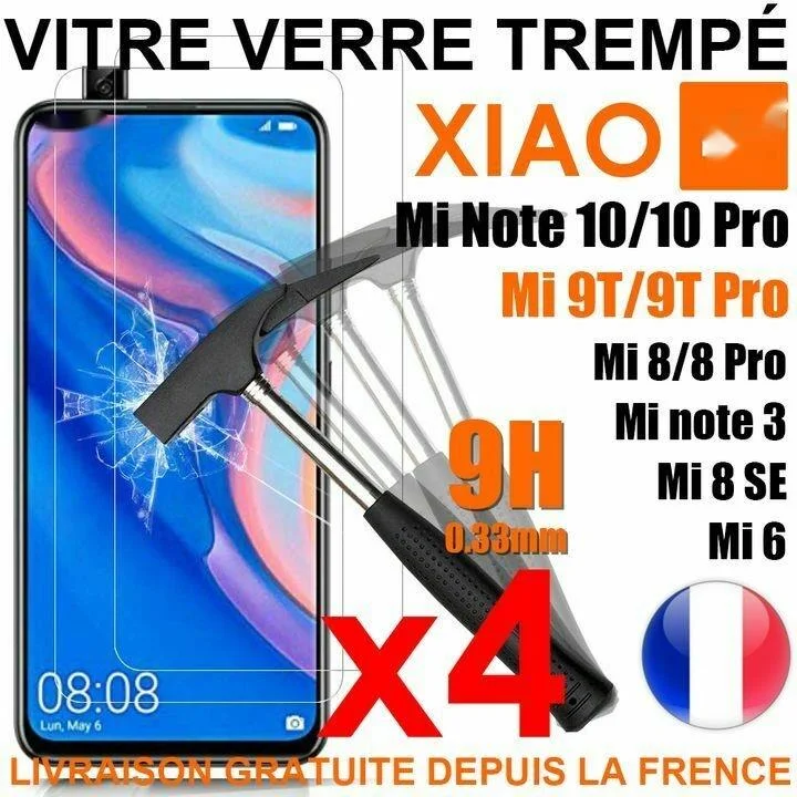 

Защитное стекло для XIAOMI Mi 11 10T Pro 9T/9Lite/8/A3/9/8/SE/5X