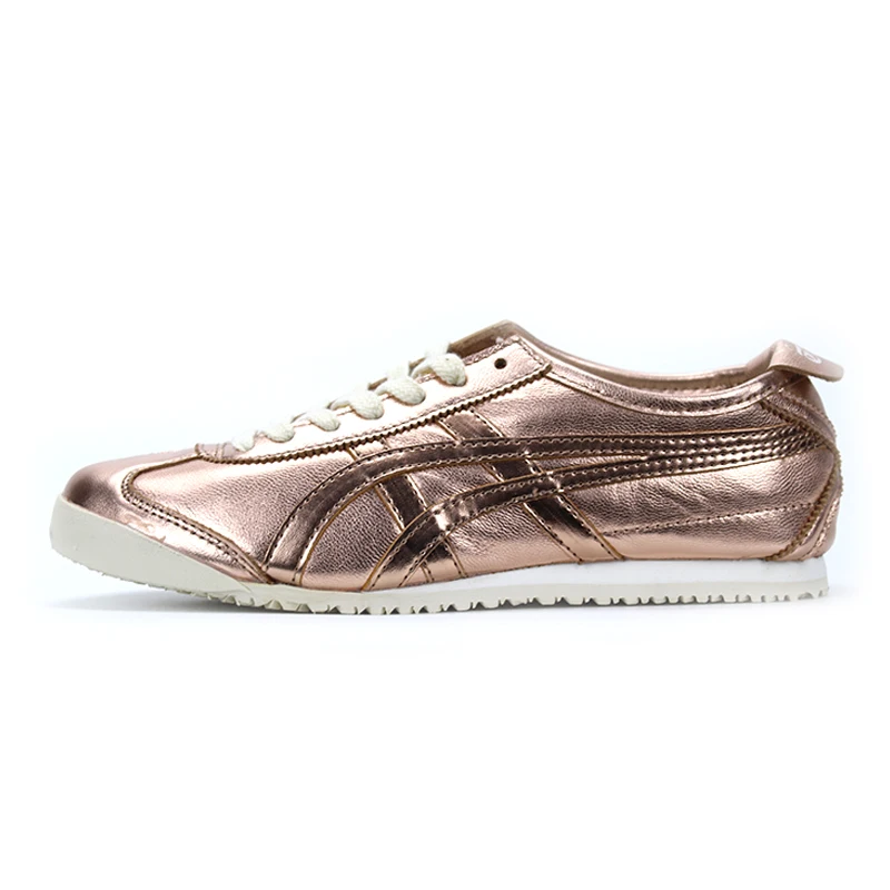 Розовый Оригинальные Onitsuka Tiger нейтральные спортивные кроссовки мужские и женские удобные дышащие кроссовки для отдыха - Цвет: Розовый
