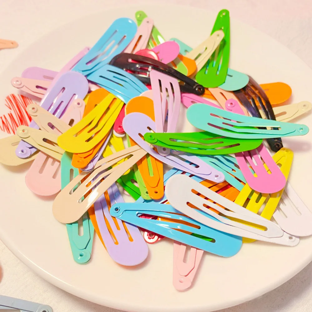120 шт./компл. заколки для волос карамельного цвета девочек 40 цветов|Шпилька| |