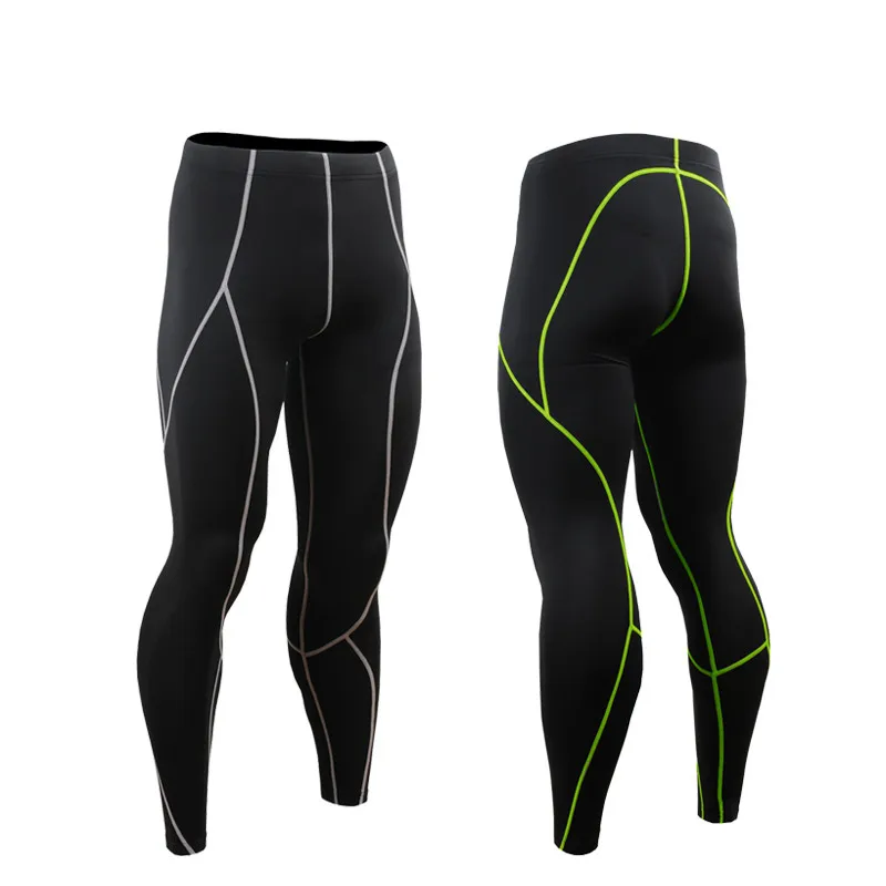 

Men's Compression Tights Training wear running sports men's gym fitness jogging pants quick-drying trousers workout training pan