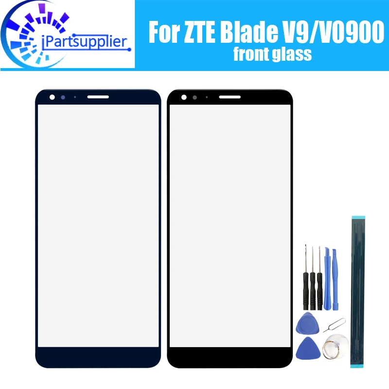 Стекло для переднего экрана ZTE Blade V9/V0900 100% оригинальное стекло сенсорного внешний