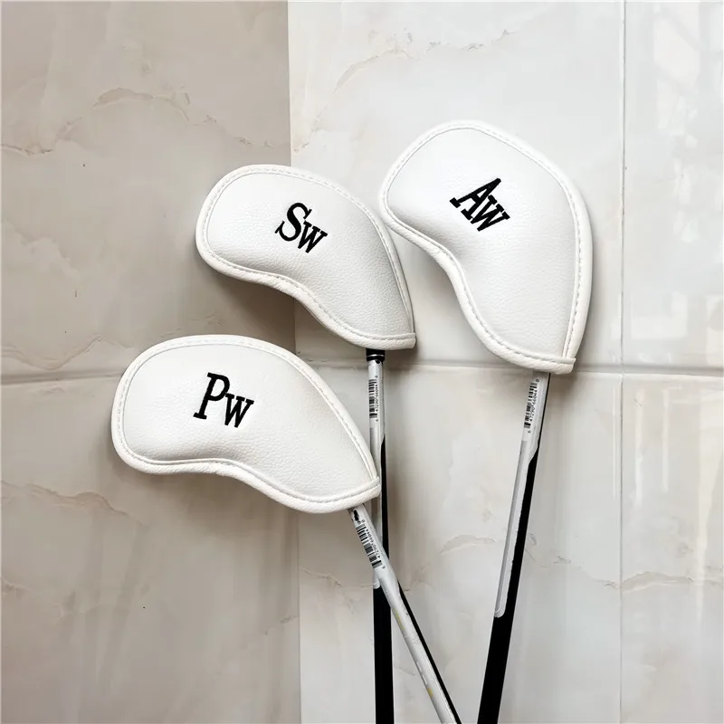 9 шт. накладки на голову MBE для гольф клубов из ПУ кожи # 4 9PAS Master Bunny Edition цвета