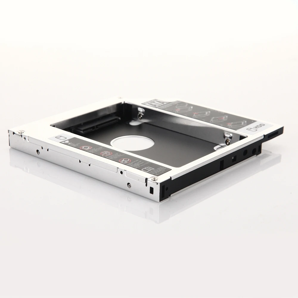 12 7 мм 2nd HDD SSD жесткий диск Оптический Кадди Рамка адаптер для Toshiba Satellite L855 L850 L870 L870D