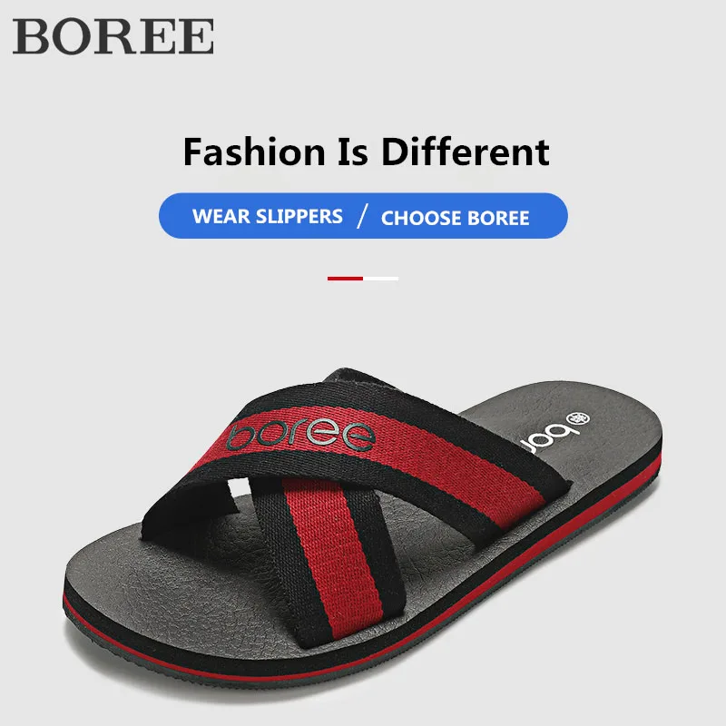 Сандалии Boree мужские с перекрестной шнуровкой мягкие Повседневные Легкие летние