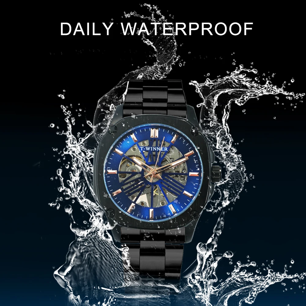 Часы наручные WINNER Мужские механические Автоматические брендовые Роскошные