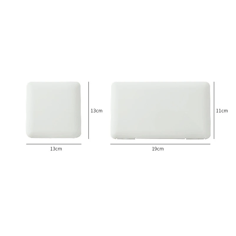 

Face Masks Box Dustproof Mask Case Safe Pollution-Free Portable Disposable Mask Storage Box Reusable Storage Organizer