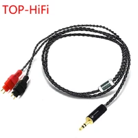 top hifi black single crystal silver plated headphone upgrade cable for hd600 hd650 hd525 hd545 hd565 hd580 hd6xx hdxxx hd58x