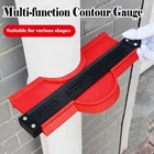 Пластиковый Манометр для копирования профиля, контурный манометр, Дубликатор, контурные весы, шаблоны, инструменты для разметки дерева, плитки, ламината, плитки, общий инструмент
