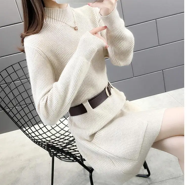 

2021 spring and autumn winter with New style fashion Long sleeve Women's Sweater coat