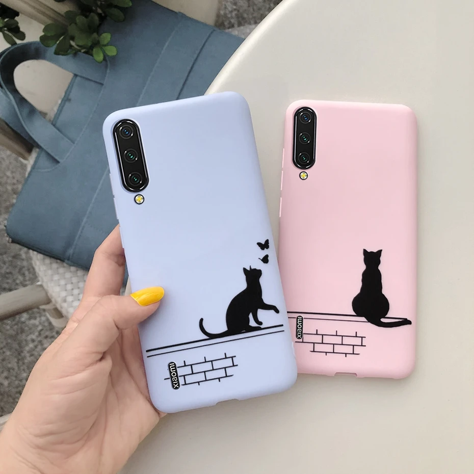 Чехол для Xiaomi mi 9 Lite мягкий силиконовый чехол-бампер из ТПУ с рисунком xiaomi mi9 |