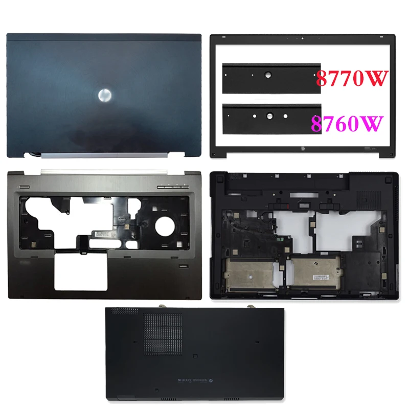 Новый оригинальный чехол для ноутбука HP EliteBook 8760 Вт 8770 задняя крышка