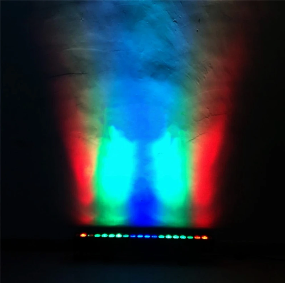 8 шт./лот LED 18x10 Вт RGBW 4в1 современный Par свет водонепроницаемый настенный