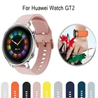 Ремешок для умных часов Huawei Watch GT 2, GT2, 46, 42 мм, силиконовый браслет для Samsung Galaxy Watch 3, 41 мм, 20 дюймов