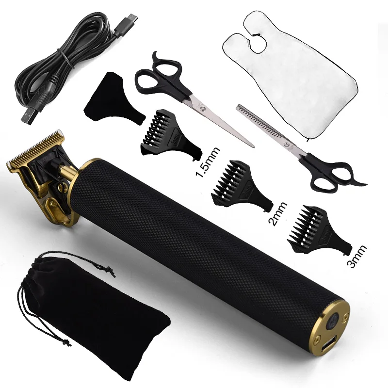 

Professional Barber Men Hair Trimmer Rechargeable Baldheaded Hair Clipper Cordless Hair Cutting Machine Beard Men Trimmer GH23