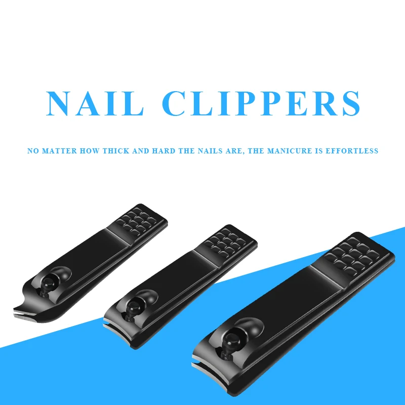 

High Quality Toe Nail Cutter Tool Manicure Pedicure Portable Travel Hygiene Stainless Steel Nail Clipper Professional Trimmer