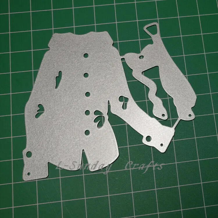 Трафареты L-Sunday Crafts мужские рубашки металлические Вырубные штампы скрапбукинг