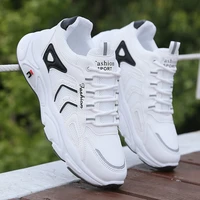 autumn new mens shoes versatile sports and leisure dads shoes mens korean fashion mens white student shoes