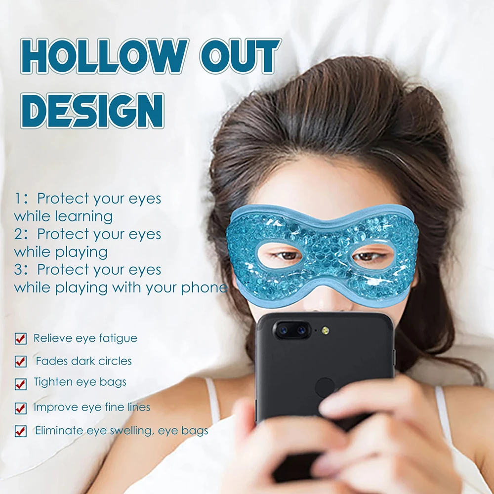 

Patche Puffy Compress Sleeping Eye Mask Beauty Eye Mask Dry Relaxing Gel Eye Mask Eye Mask Cooling Sleep