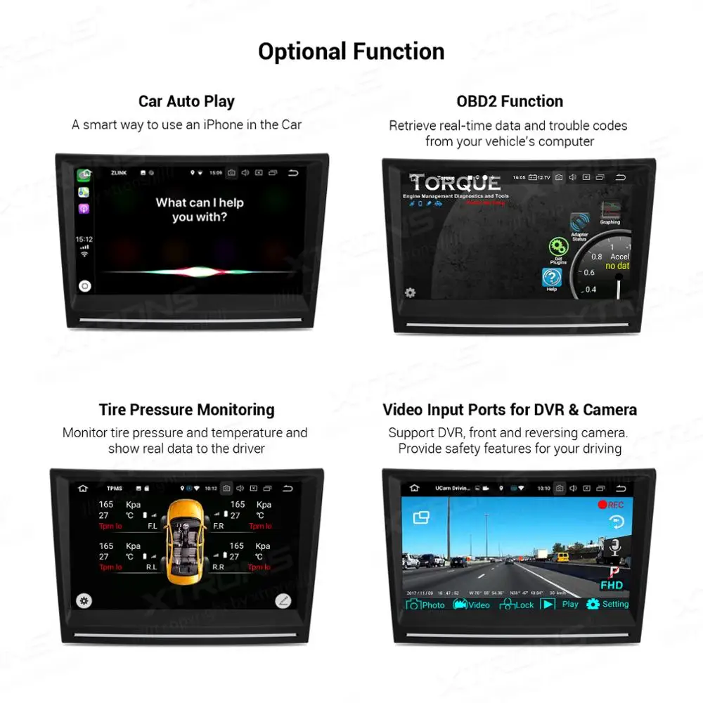 XTRONS 8 ''Android 9 0 PX5 автомобильный стерео проигрыватель GPS для Porsche 911 997 Cayman 987 2005 2006