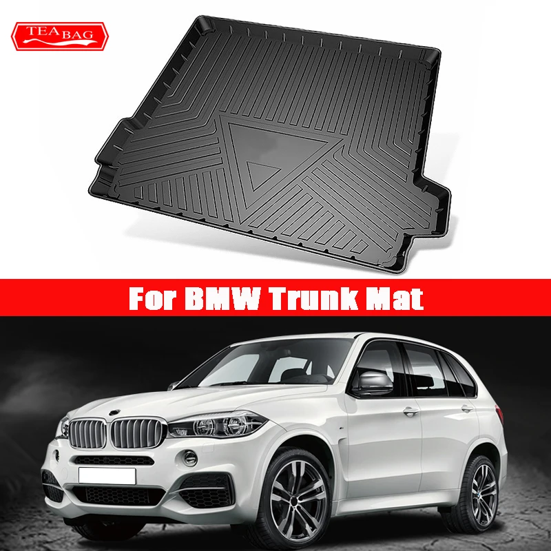 

TPO Trunk Mat Rubber Waterproof Floor Mats For BMW X1 X3 X4 X5 X6 Z4 F15 F16 E71 G05 F48 G01 F26 E89 Tray Carpet Accessories