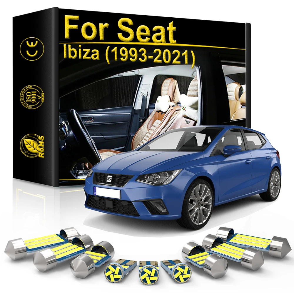 

Interior LED Light For Seat Ibiza 6L 6J 6P 6F 6K MK2 MK3 MK4 MK5 2002 2009 2011 2015 2016 2017 2018 2021 Accessories Canbus