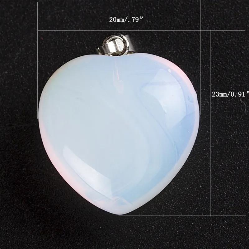 

Natural Red Pink Jaspers Quartz Point Necklace Opalite Heart Crystal Black obsidian Healing Stone Chakra Reiki Fashion Jewelry